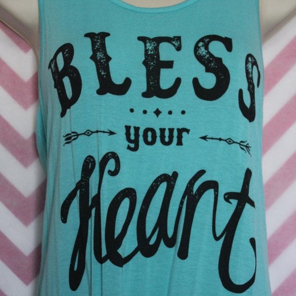 Bless Your Heart Boutique Tank Size L - Picture 3 of 5